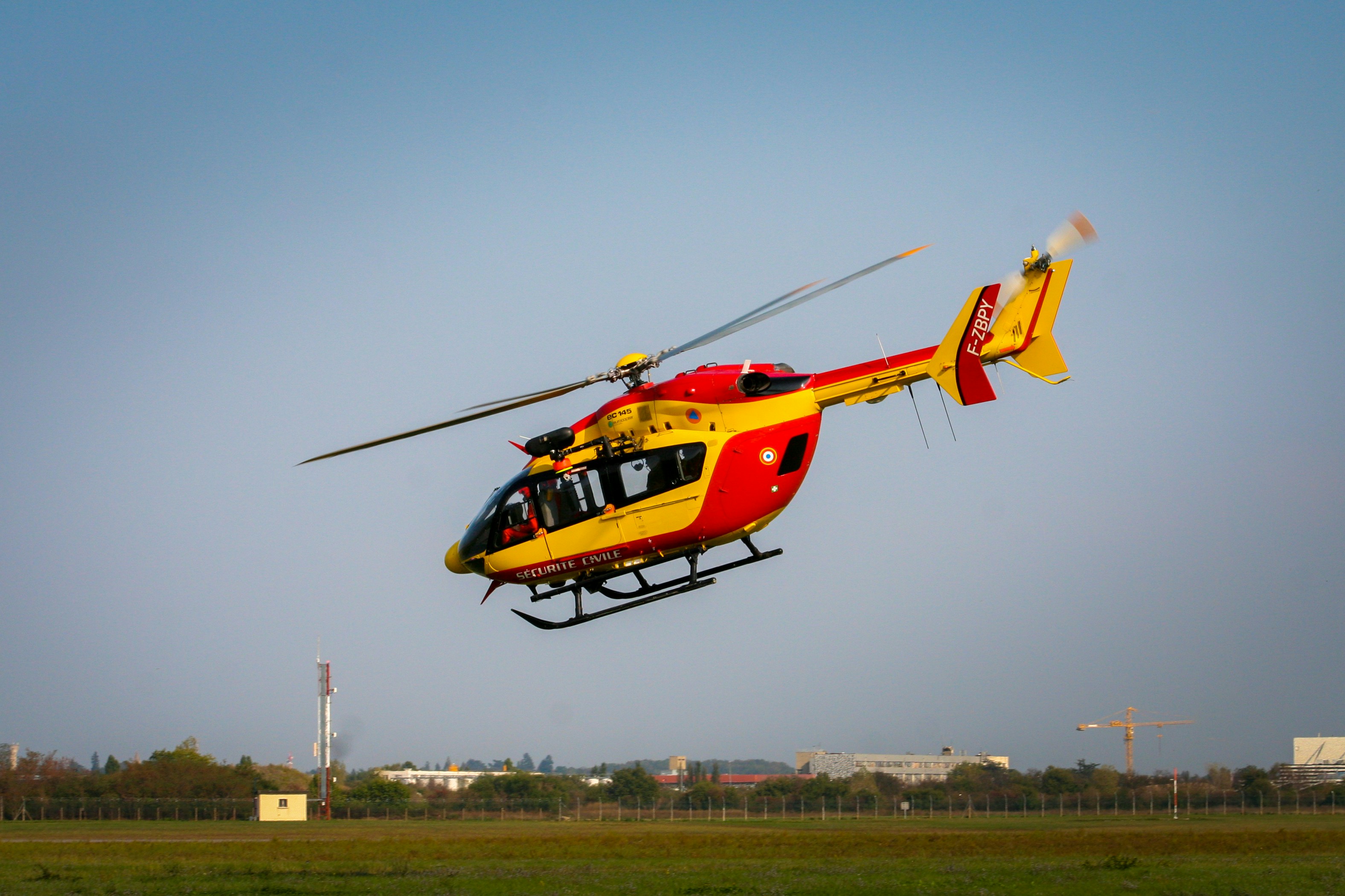 Air Ambulance in Flight